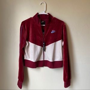 Nike Women Sportswear Velour Colorblocked Jacket